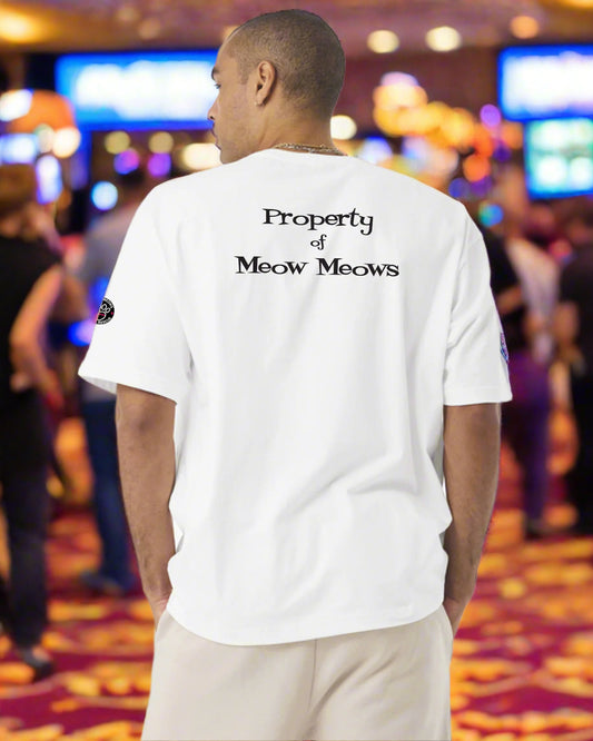 Meow For Me White Heavyweight T-shirt