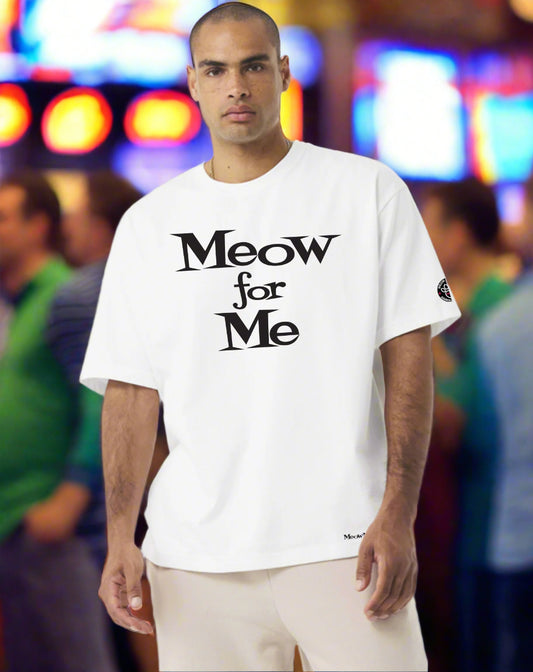 Meow For Me White Heavyweight T-shirt