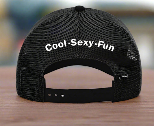 Meow Meows Black Trucker Hat