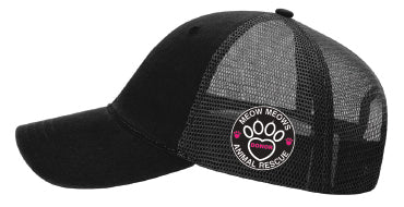 Meow Meows Black Trucker Hat